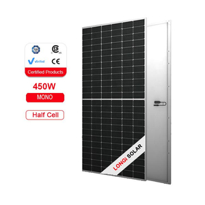Precios de paneles solares de media celda Longi Tier 1 144 Proveedores de módulos fotovoltaicos mono 440W 450W