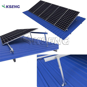 Soportes del sistema de montaje de paneles solares de techo de ángulo ajustable