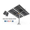 Fotovoltaico que sigue las estructuras solares del seguidor de AXIS del sistema el&eacute;ctrico solar del regulador