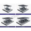 Carport solar fotovoltaico del sistema de montaje del carport impermeable al por mayor personalizado de China