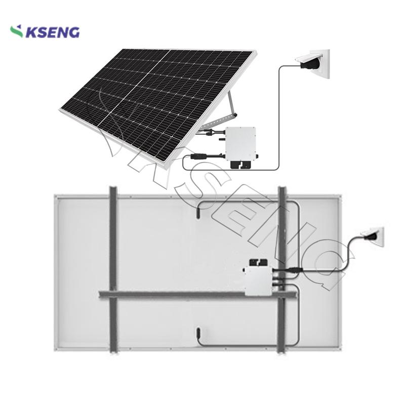 Kseng 1-en-1 impermeable IP67 conexión a red solar micro inversor 400w