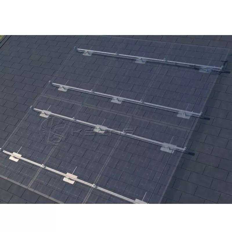 Soporte de montaje solar del tejado del panel solar del sistema de montaje del tejado de la teja del asfalto