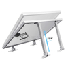 Estructura de aluminio del tormento del soporte del panel del picovoltio del marco de aluminio de los soportes de montaje de la inclinaci&oacute;n del panel solar del &aacute;ngulo ajustable para los paneles uno