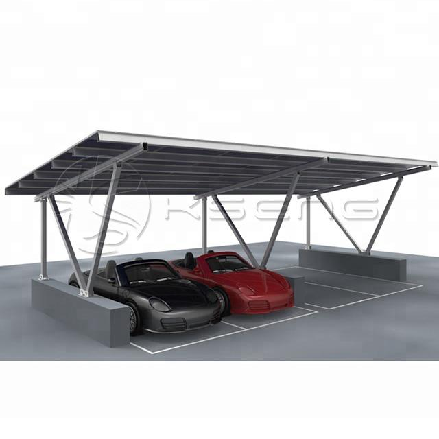 Sistema solar del montaje del Carport impermeable de las estructuras de montaje del aparcamiento solar