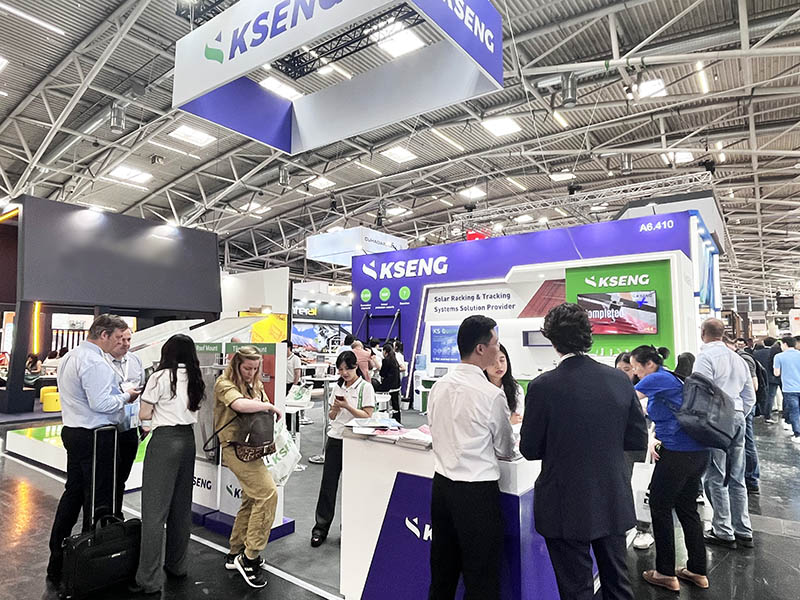 Intersolar Europe 2024: Kseng Solar present&oacute; soluciones pioneras de estanter&iacute;as solares en Alemania