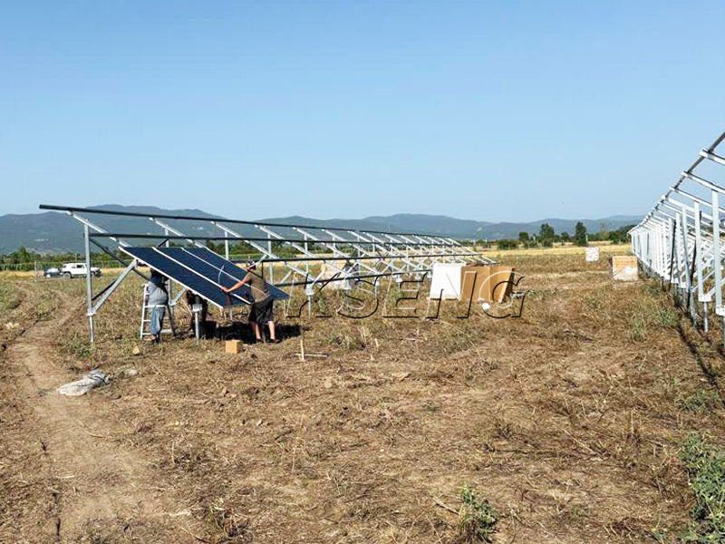 Instalaci&oacute;n de un parque solar en Georgia