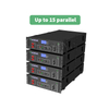 Bater&iacute;a Lifepo4 de la instalaci&oacute;n del soporte de estante de las bater&iacute;as de i&oacute;n de litio de Kseng 51.2V 200Ah