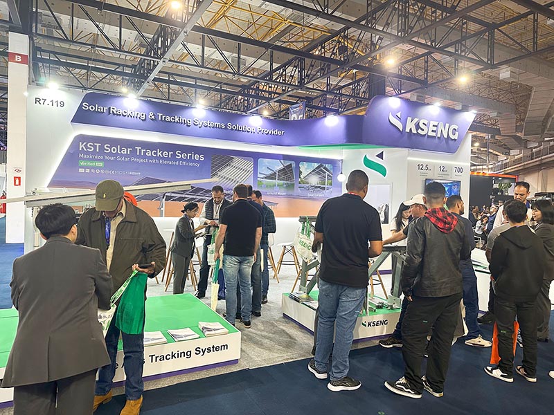 Intersolar South America 2024: Kseng Solar destac&oacute; soluciones de estanter&iacute;as solares para todos los escenarios en Brasil