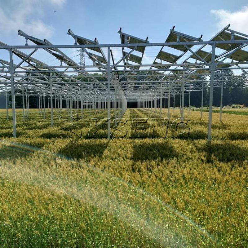 sistema de montaje de granja solar