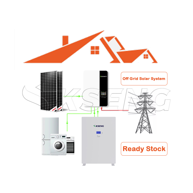 Sistema Solar fuera de la red de 48v y 5kw, precio completo de f&aacute;brica, sistema solar fuera de la red de 10kw para el hogar