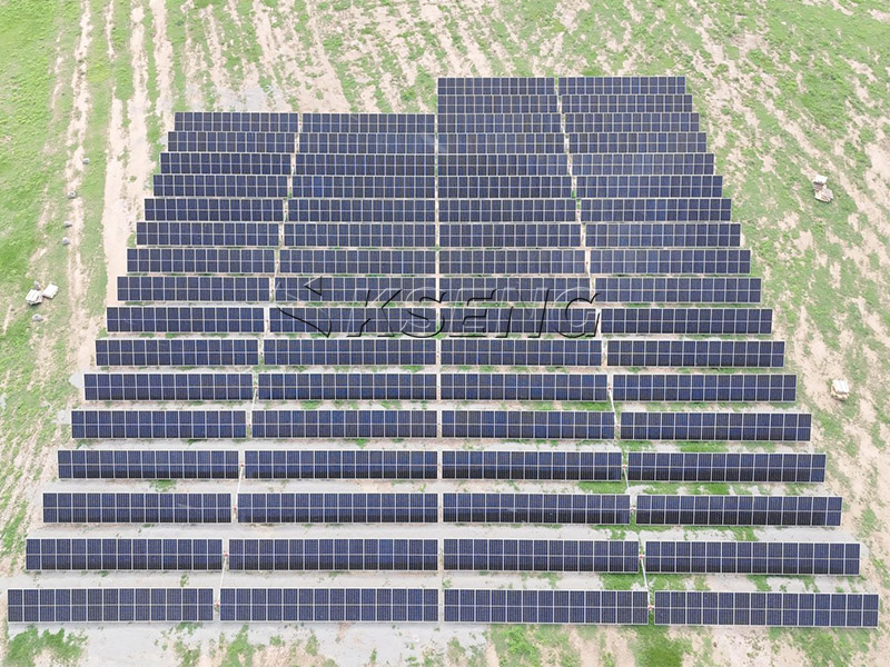 Seguidor solar de un solo eje de 1,2 MW en Colombia