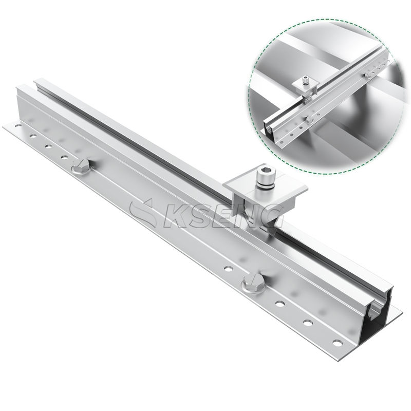 mini carril del panel solar