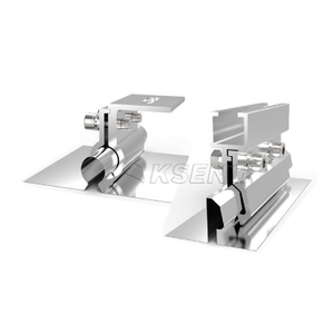 Abrazadera de techo de metal solar de aluminio para panel solar