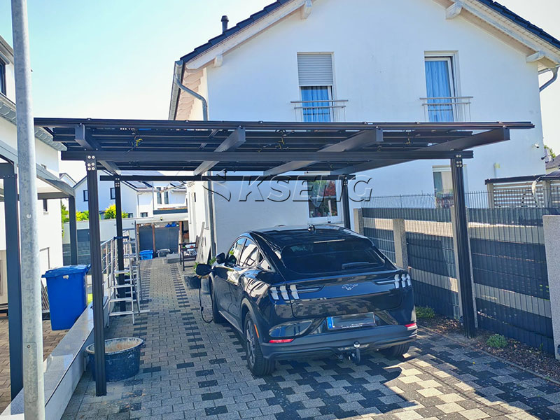 Kseng 2026 Alemania Proyecto de montaje de cochera solar para 2 autom&oacute;viles (enviado desde el almac&eacute;n europeo de los Pa&iacute;ses Bajos)