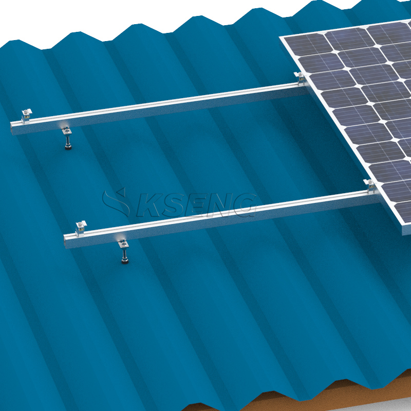 Abrazadera de extremo r&aacute;pido solar para soporte de montaje solar
