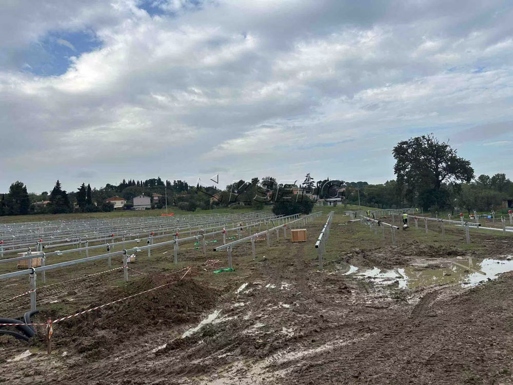 Proyecto de sistema de seguimiento solar de un solo eje