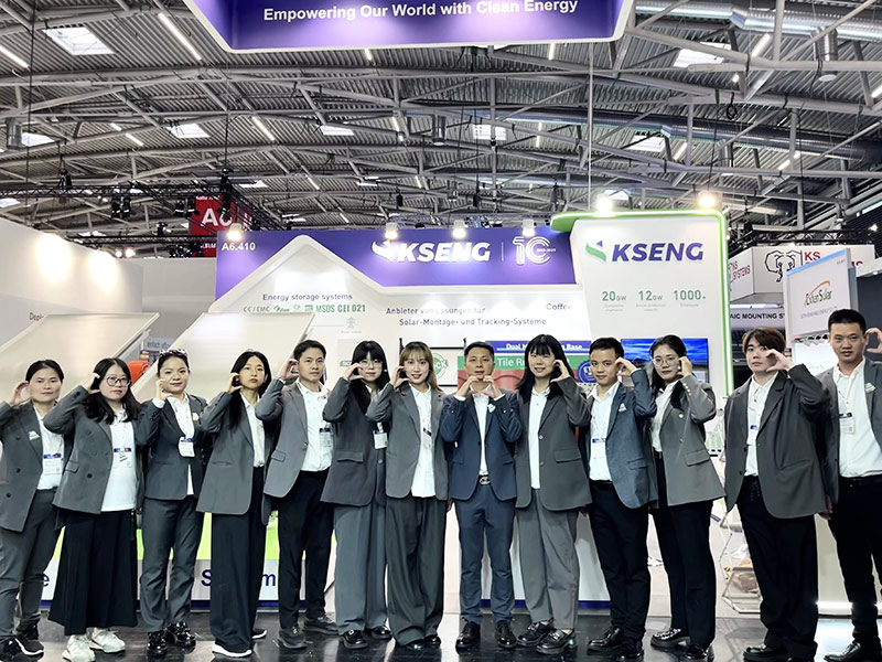 Intersolar 2025: Kseng Solar brilla con soluciones solares para todos los escenarios, impulsando la transici&oacute;n energ&eacute;tica en Alemania y m&aacute;s all&aacute;