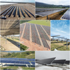Sistema de montaje de seguidor solar de 1 eje KST-2PM para proyectos a gran escala
