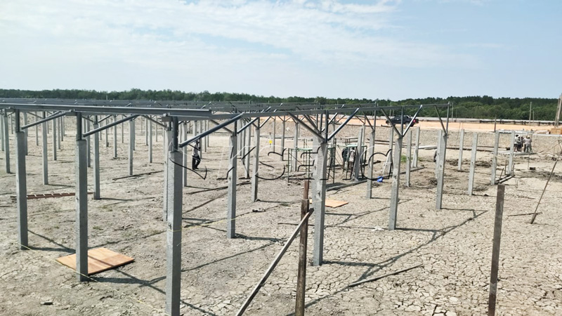 Soporte-solar de zinc-aluminio-magnesio-acero-carbono---Material-de-alta-resistencia-a-la-corrosi&oacute;n