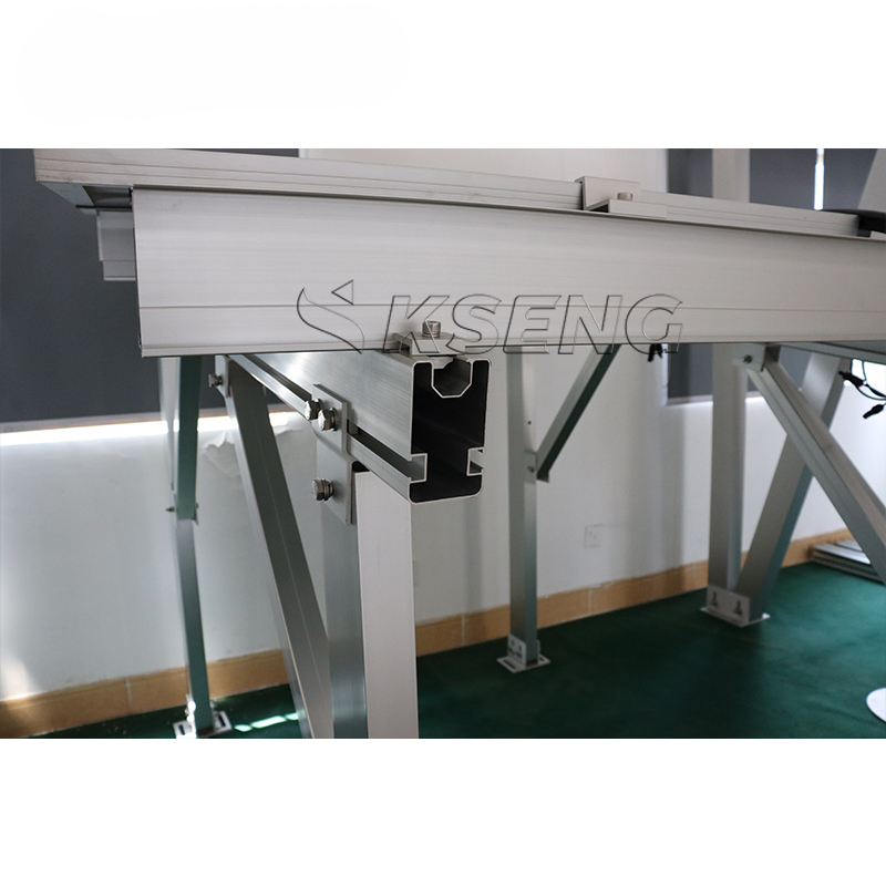 Abrazadera de riel solar de aluminio para sistema de montaje de paneles solares