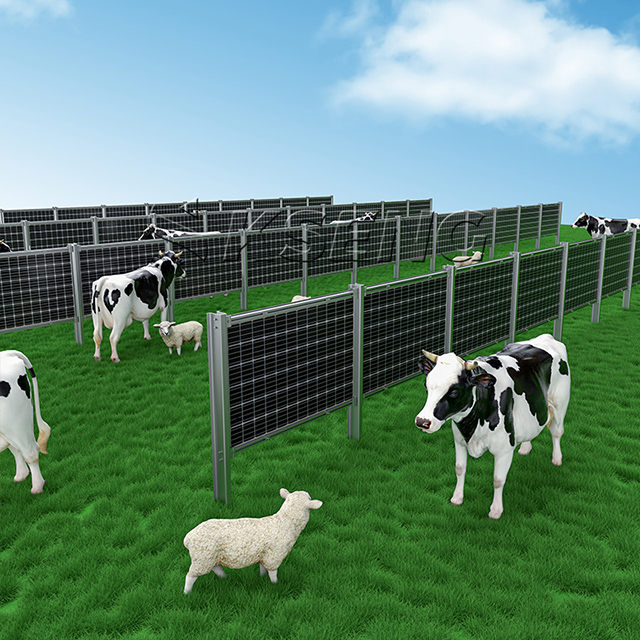 sistema de montaje de granja solar