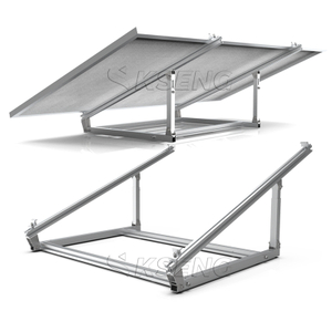 Equipos fáciles del soporte de montaje del panel solar del ángulo ajustable para la pared del balcón