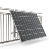 Stock europeo Kit de panel solar f&aacute;cil universal Estructura solar del sistema de montaje del balc&oacute;n del jard&iacute;n del tejado plano
