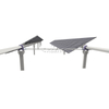 Seguidor solar de eje &uacute;nico con varillaje de doble hilera KST-1P-TL