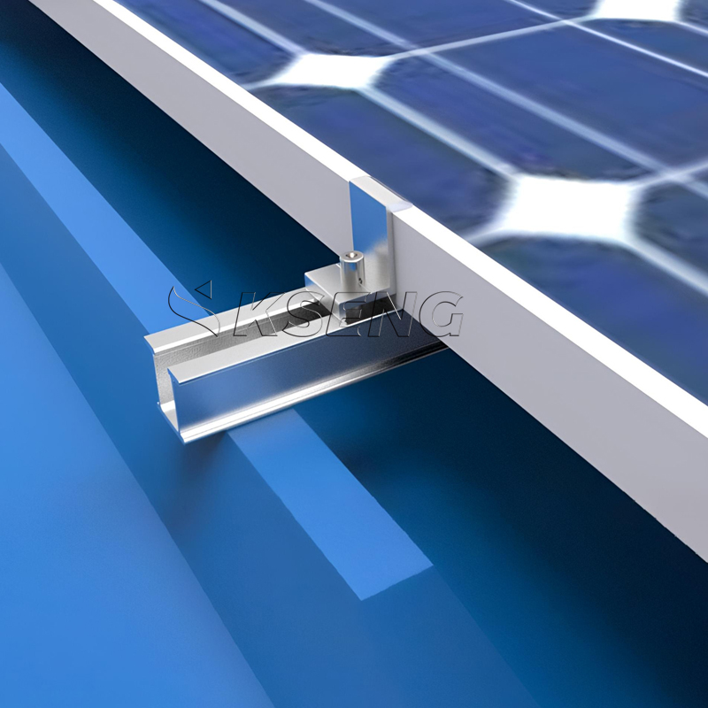 Sistema de montaje solar Mini Rail para techo trapezoidal - Perfil de aluminio AL6005