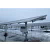 Sistema de montaje de seguidor solar de 1 eje KST-2PM para proyectos a gran escala
