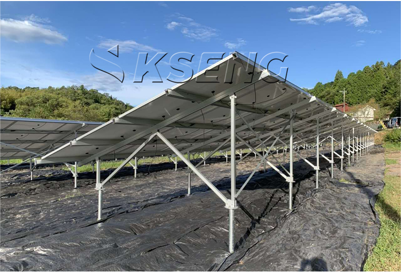estante de tierra solar