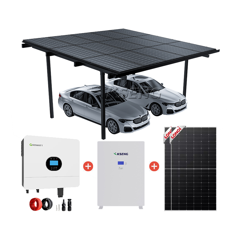 sistema de montaje de cochera solar