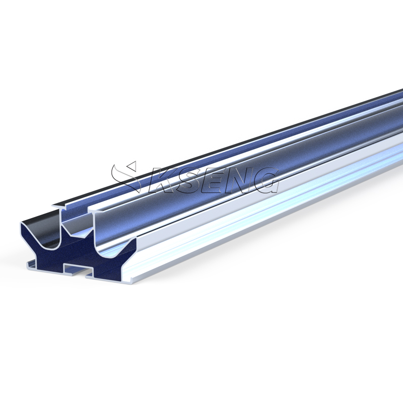 Riel solar impermeable AL6005-T5 para aplicaciones de p&eacute;rgola y cochera