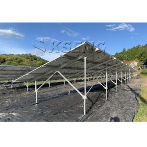 La instalación fácil premonta los sistemas de montaje solares del estante del soporte del suelo del picovoltio de aluminio