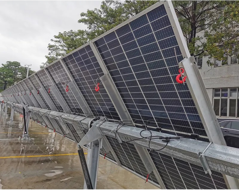 sistema de seguimiento de energ&iacute;a solar