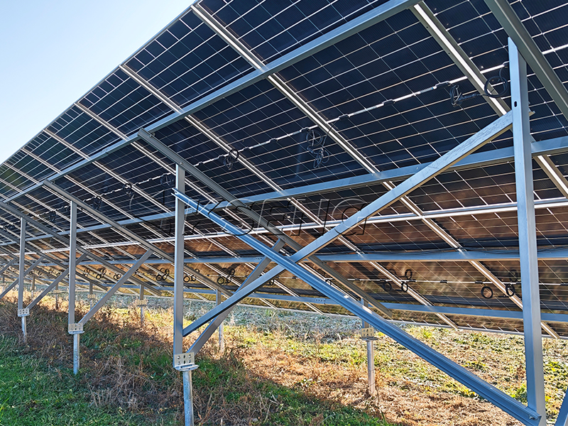 estructura solar de montaje en suelo Alemania