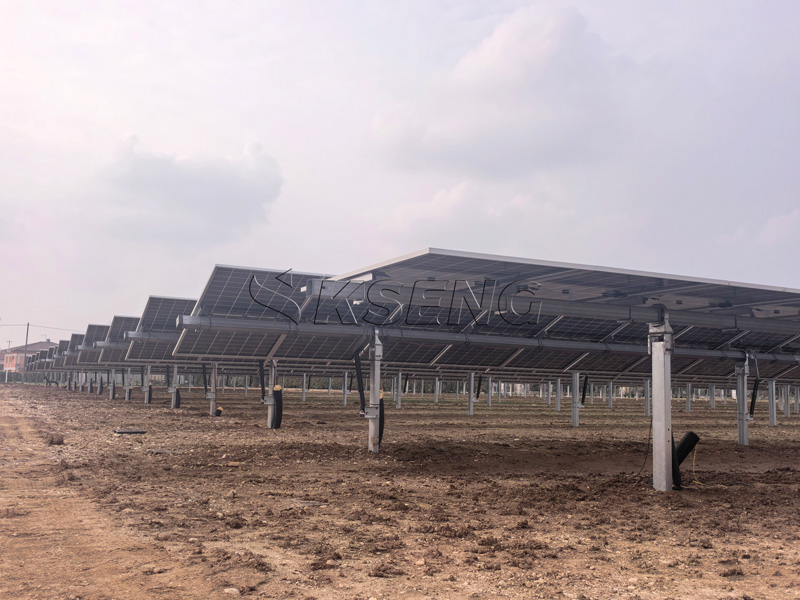 Un 20% m&aacute;s de rendimiento energ&eacute;tico con el seguidor solar de un solo eje Kseng en Italia