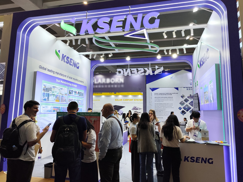 Feria de Cant&oacute;n 2026: Kseng Solar obtiene un gran reconocimiento con sus &uacute;ltimas soluciones de estanter&iacute;as solares en Guangzhou