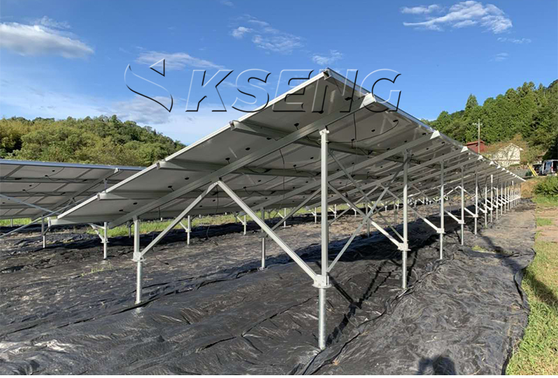 soporte de tierra solar