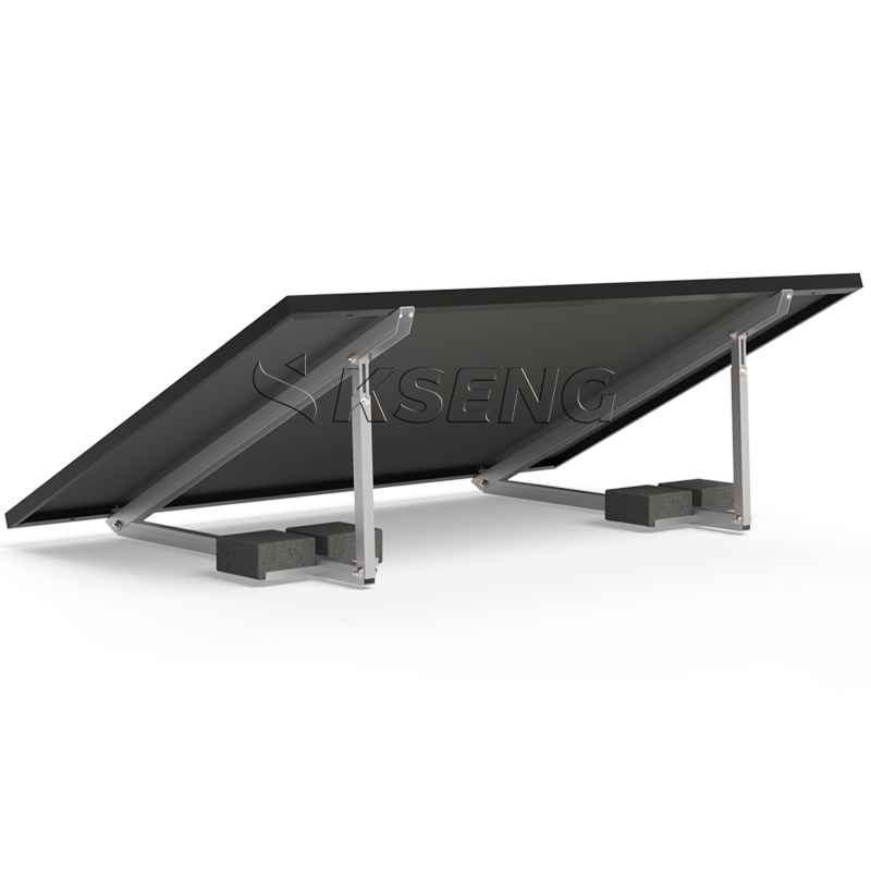 Stock europeo Kit de panel solar f&aacute;cil universal Estructura solar del sistema de montaje del balc&oacute;n del jard&iacute;n del tejado plano