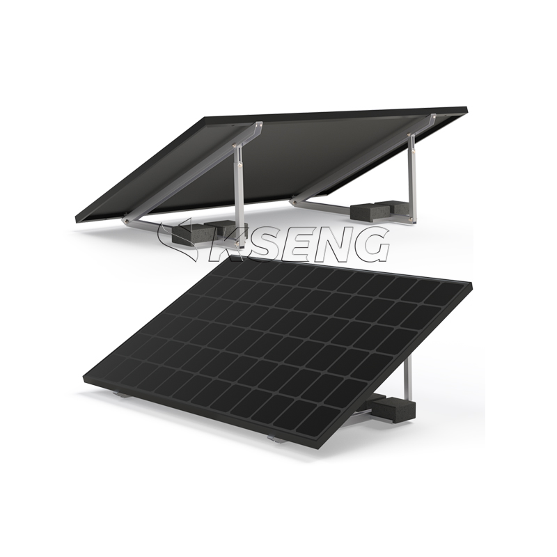 Stock europeo, kit de panel solar f&aacute;cil universal, estructura solar para balc&oacute;n, jard&iacute;n y tejado plano