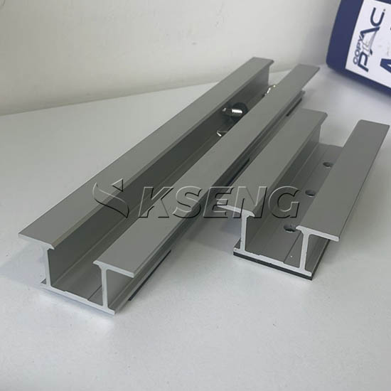  Mini carril solar de aluminio anodizado AL6005 resistente a la corrosi&oacute;n