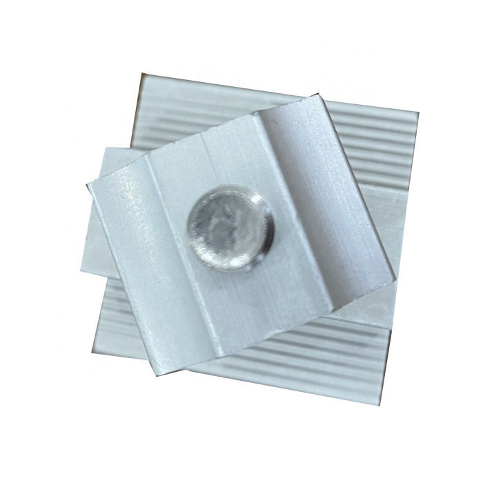 Precio al por mayor Abrazadera de panel solar de aluminio