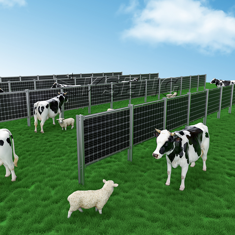 sistema de montaje de granja solar