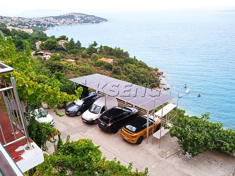 Caja de cochera solar croata-9KW