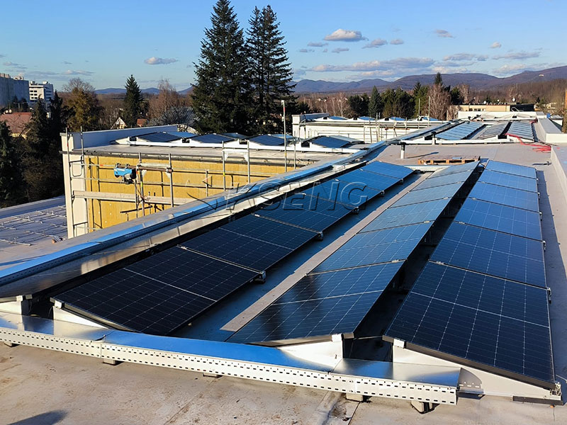 Soporte-solar-de-aluminio-para-techo-plano