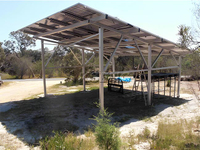 Cochera solar en Australia para 2 autos.