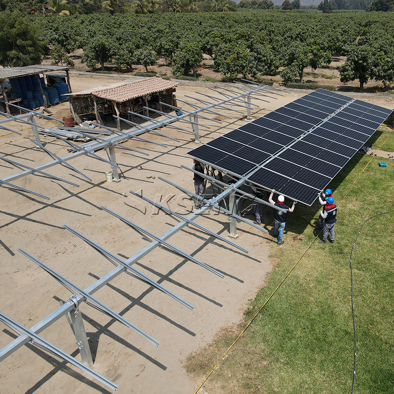 soportes de montaje solar en tierra