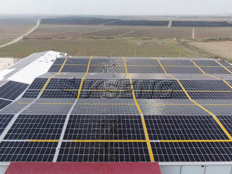 Estudio de caso: c&oacute;mo Kseng Solar ayud&oacute; a una empresa estatal uzbeka a reducir los costos de electricidad con montajes solares en tejados de 2,16 MW