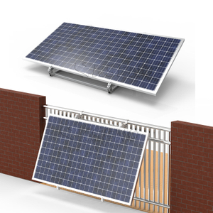 Kits solares fáciles universales del soporte de montaje del balcón del jardín solar para el hogar
